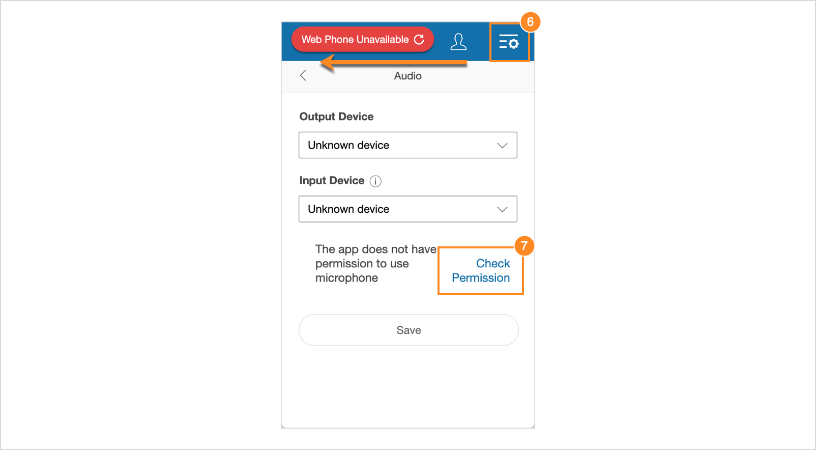 Check permission for RingCentral for Google